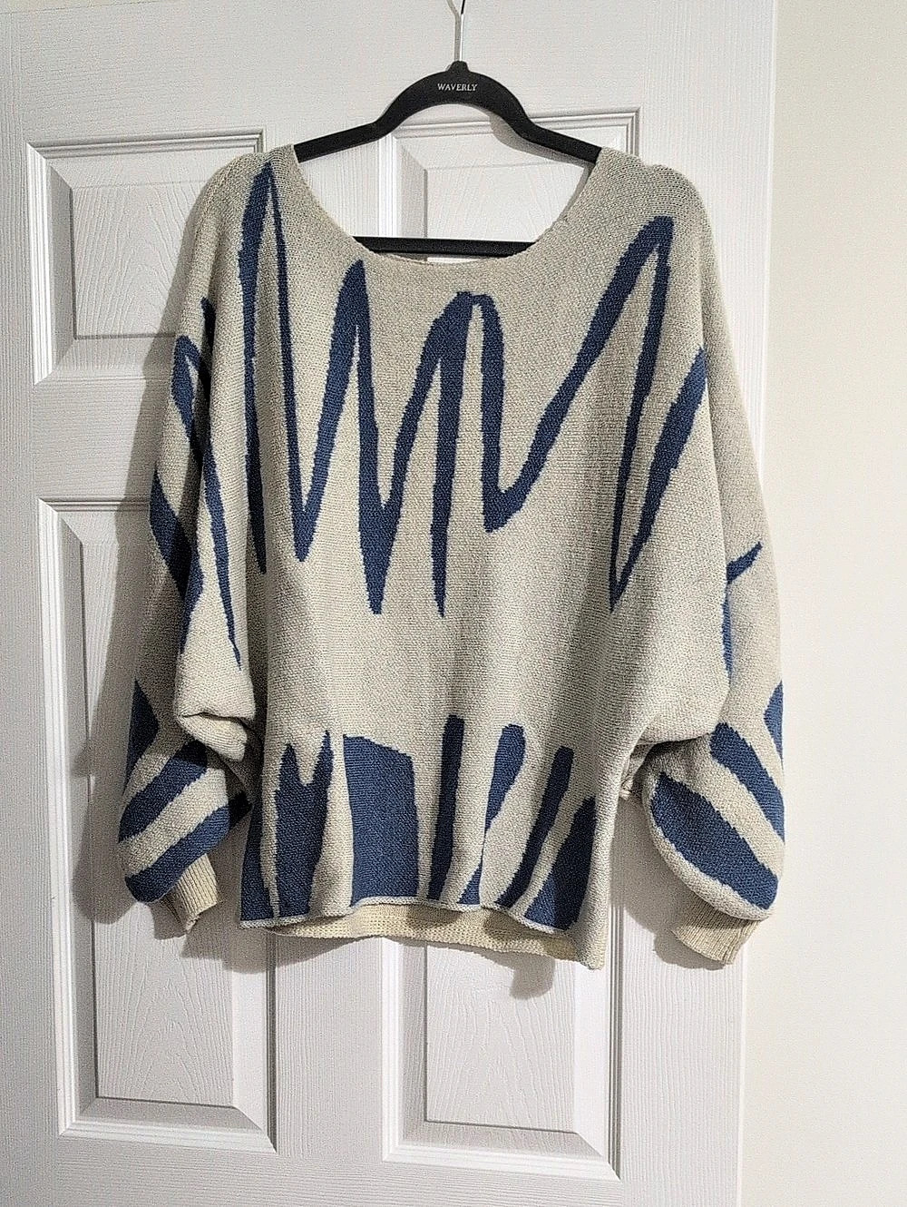 SHEIN Abstract Knit Sweater Size Large Like New